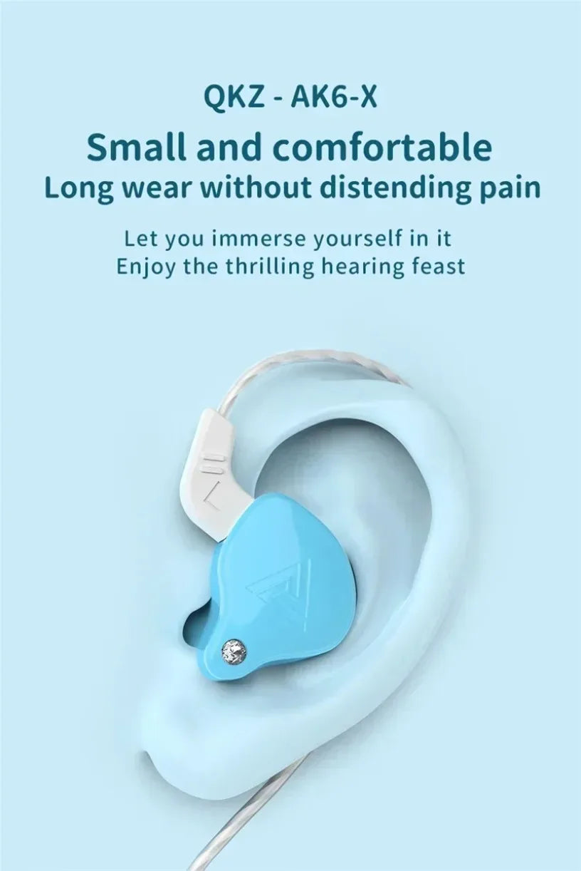QKZ CK5 FiLe Wired HiFi Earphones