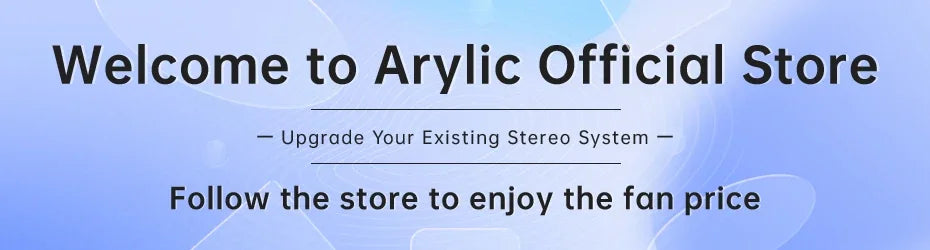 Arylic S10+ Wireless Music Streamer Bluetooth Audio Receiver 3.5mm Jack Aux for PC Multiroom PC Audio Jack Adapter
