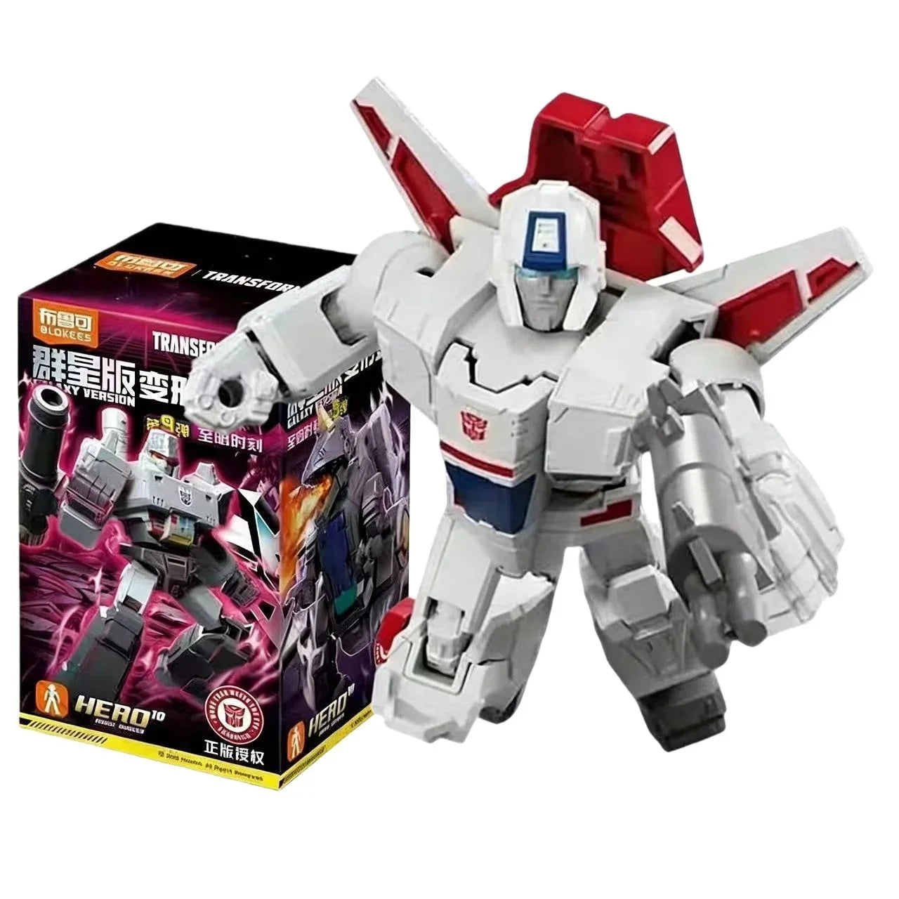 Blokees Transformers One Galaxy Version 9 Blind Box Set Collectible Movable Models Unicron Megatron Arcee Assembled Model