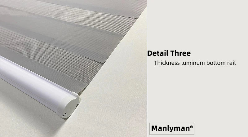 Smart Motorized Zebra Blinds – Light Filtering Electric Roller Shades for Home & Office