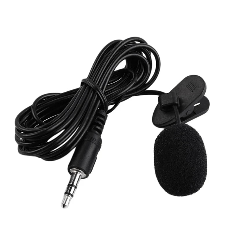 3.5mm Mini Microphone Type C Lapel Clip-on Microphone Portable USB Type-C 3.5mm Professional Micro Mic For DSLR Camera PC Laptop