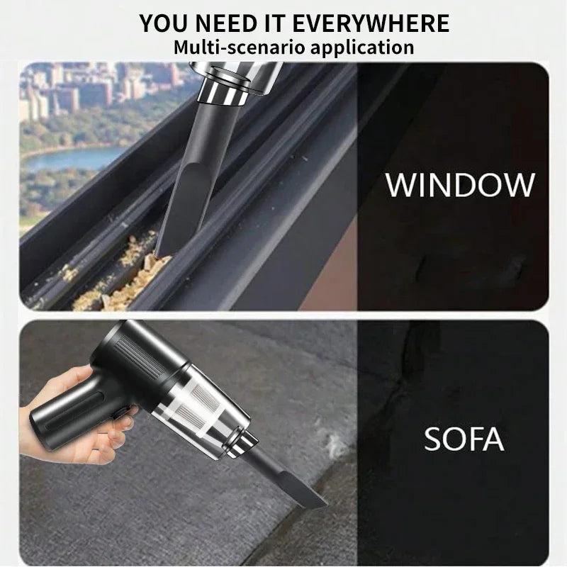 Wireless Car Vacuum Cleaner 960000Pa Multifunctional Portable Strong Power Suction Blowing Integrated Cleaning Appliance