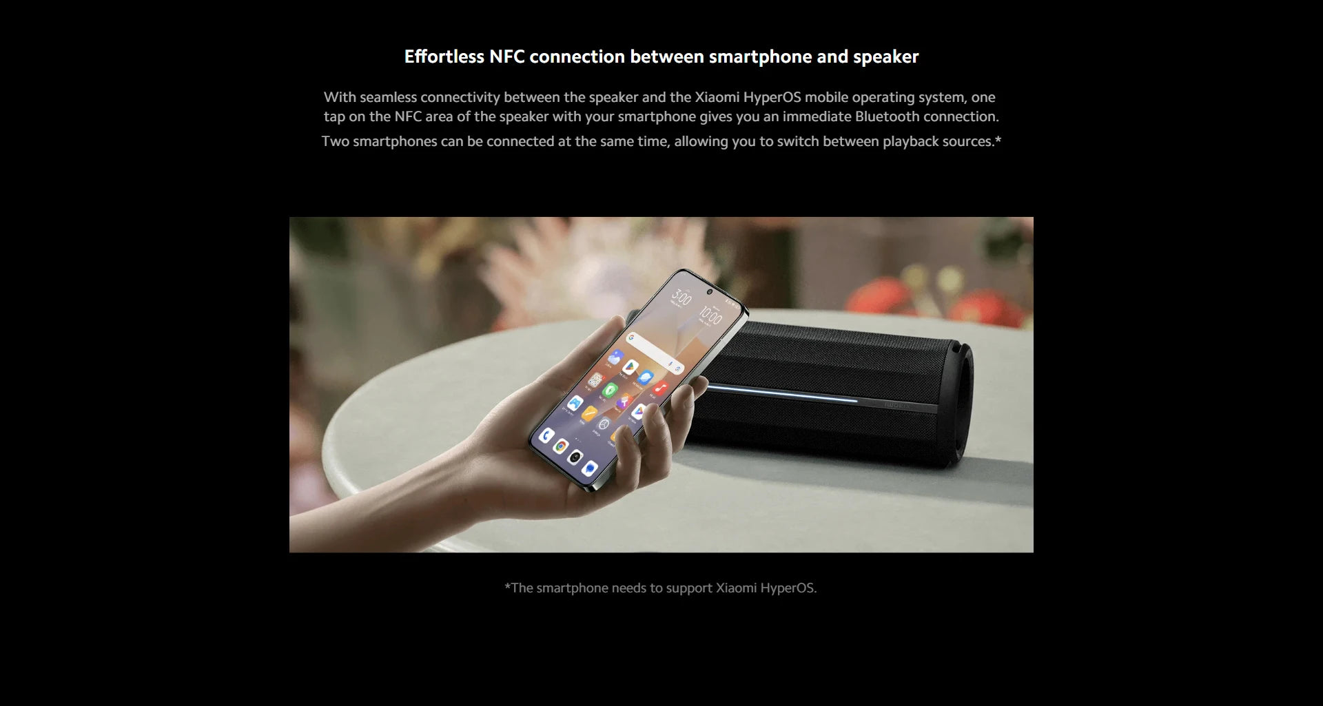 New Xiaomi Bluetooth Speaker Bluetooth 5.3 LHDC 5.0 HyperOS IP67 93dB 40W Battery life Outdoor Portable Sound Speaker