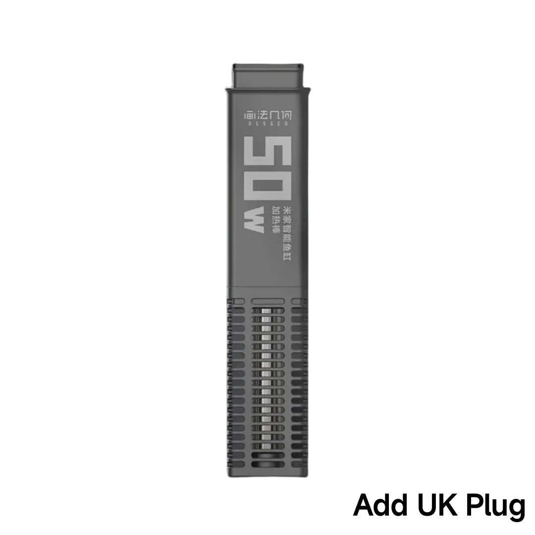 DESGEO 50W Smart Aquarium Heater - APP Control, Intelligent Constant Temperature  Precise Thermostat for Fish Tanks