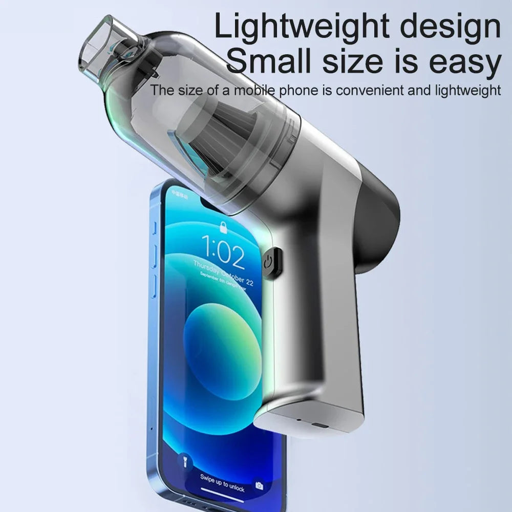 Car Vacuum Cleaner 4 in1Wireless Vacuum Cleaner Duster Handheld Vacuum Pump For Home Portable Cordless StrongSuction Car Cleaner