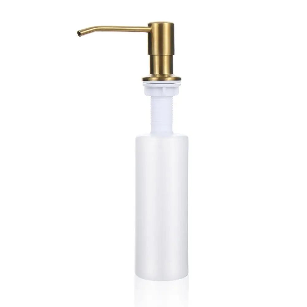 Countertop Stainless Steel Detergent Bathroom Accessories Lotion Storage Bottle Sink Soap Dispenser Kitchen Supplies