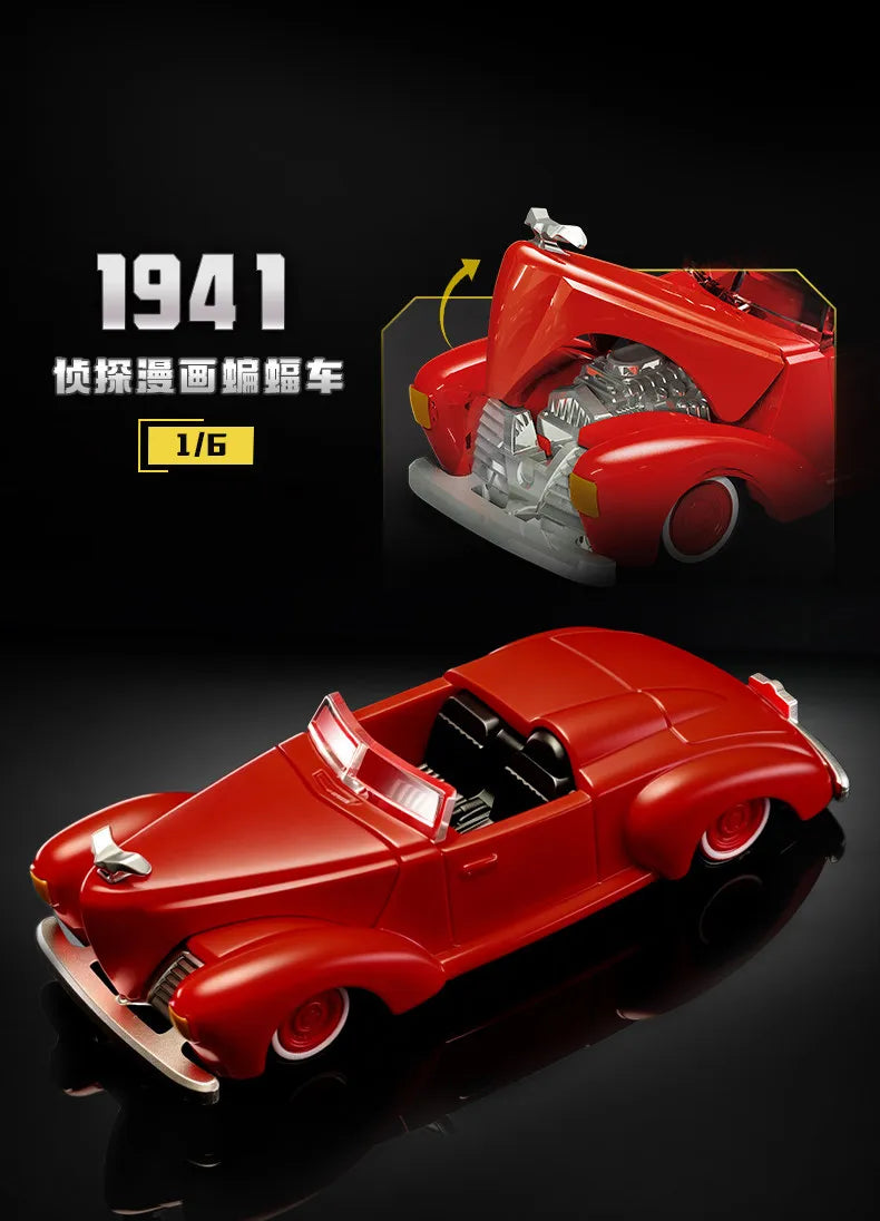 Blokees DC Marvel Hero Batman Star Edition Series  Blind Box Toy E01/E02 6PCS Batman Motorcycle Toy Collectible Perfect Gift