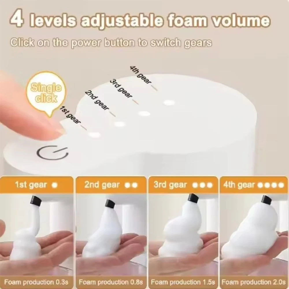 500ML P6 Large Capacity Contactless Intelligent Induction Automatic Sense Soap Dispenser Electric Hand Sanitizer Washing Machine