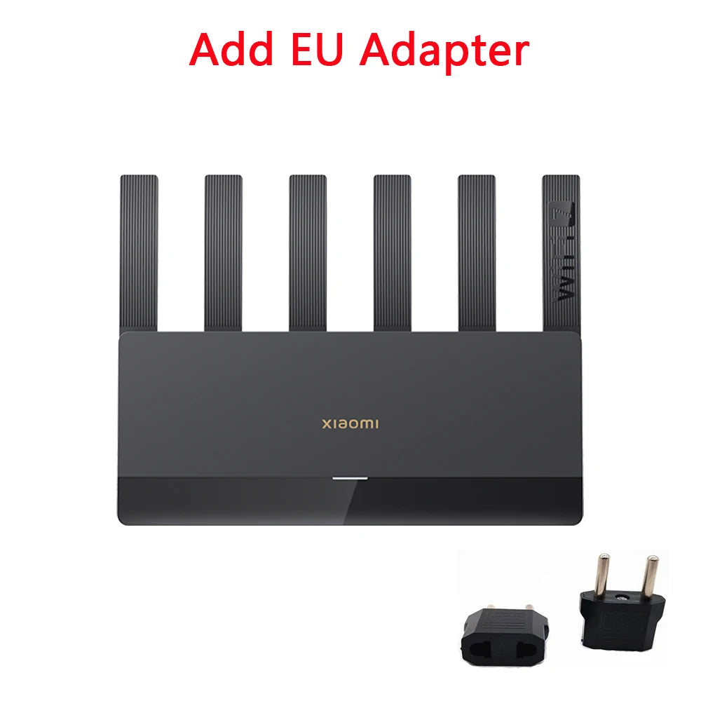 Xiaomi BE6500 Router Quad Nucleus 6500Mbps 2.5G Ethernet Port Dual Frequency 2.4/5GHz 6 Independent Signal Amplifiers Mesh Wifi7