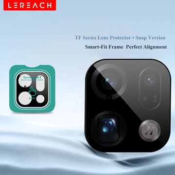 [Self-Locating Frame] Lereach for Oppo Find X9 Pro/Find X9 Tempered Glass Camera Lens Protector, Anti-Scratch High-Transparency