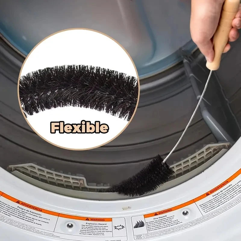 Washing machine cleaning brush, drying machine pipeline brush, cleaning brush