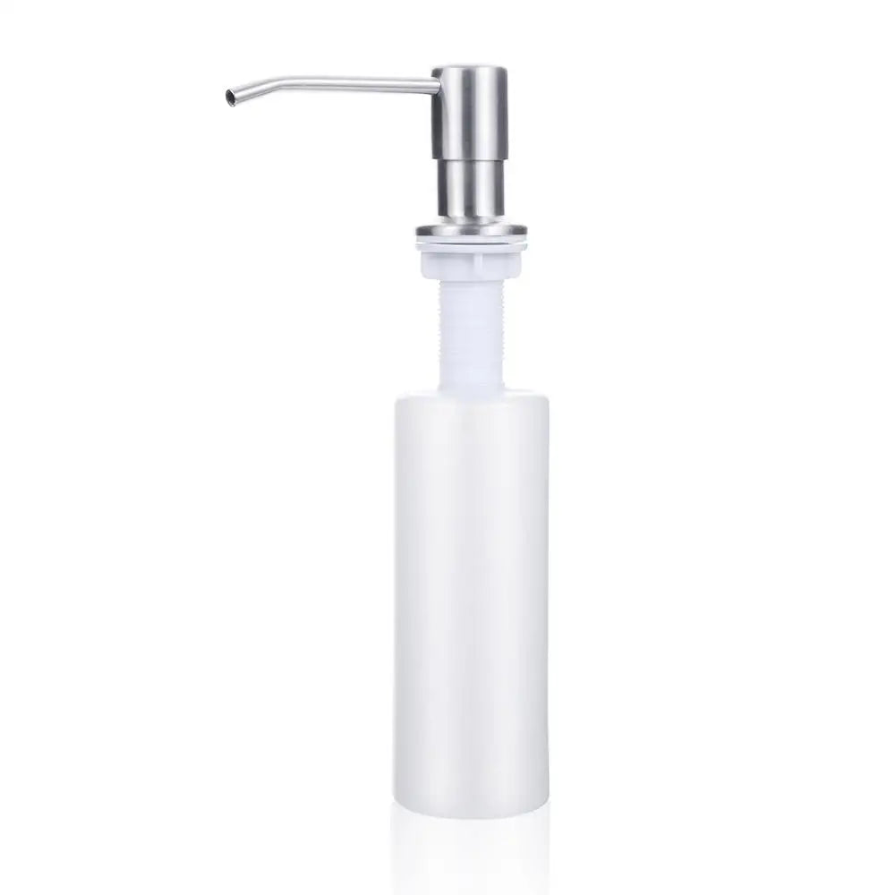 Countertop Stainless Steel Detergent Bathroom Accessories Lotion Storage Bottle Sink Soap Dispenser Kitchen Supplies
