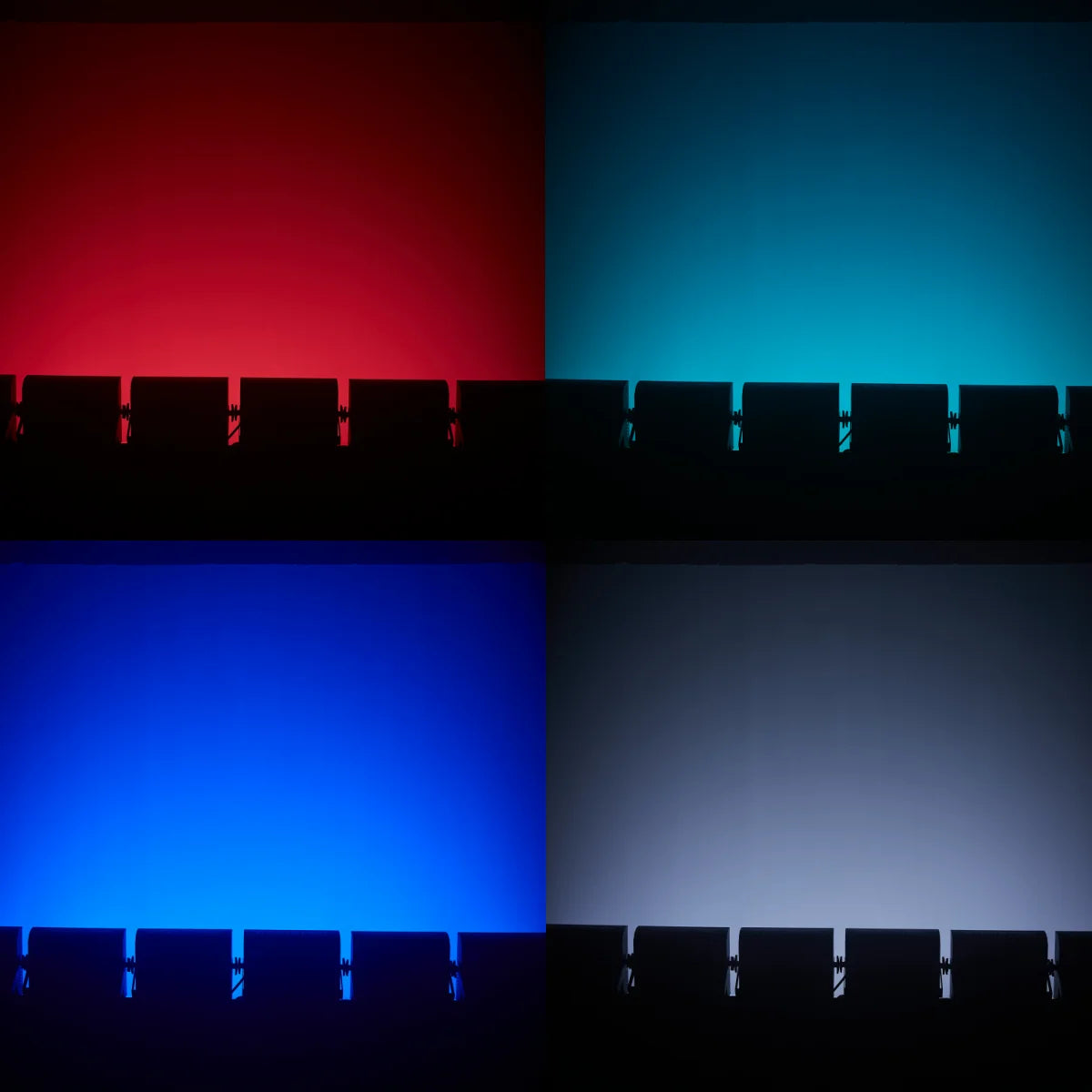 60W Mni LED Strobe RGBW 4in1 8 Zone White 8000K DMX Super Bright  Dj Wash Bar Strobe Stage Lighting Effects