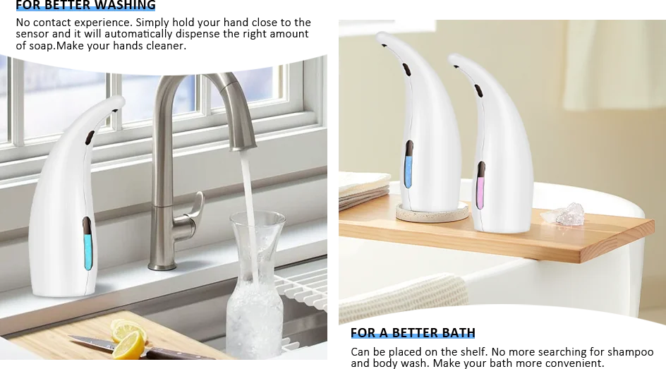 Fully Automatic Bathroom and Kitchen Infrared Sensing Soap Dispenser Home and Household Automatic Hand Washing Machine