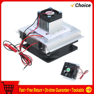 TEC Electron Semiconductor Refrigeration Cooler Cooling Plate DIY Radiator Local Cooling Small Space Cooling Device Kit