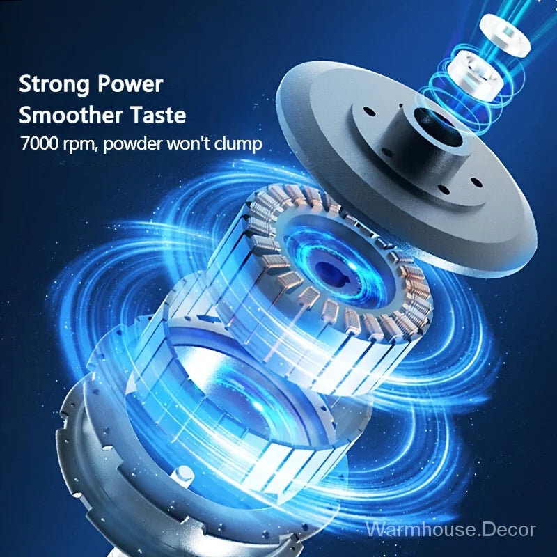 Electric Blender Cup Portable Blender Cup Milk Powder Protein Powder Blender Automatic Shaker Cup Home Travel Outdoor Sports Gym