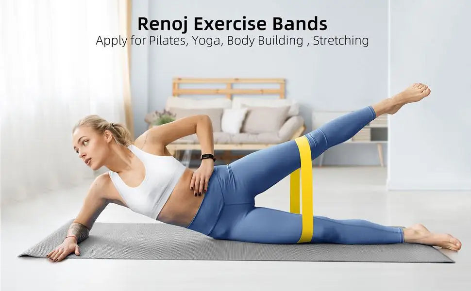 Different Resistance Bands Yoga Band Fitness Exercise Training Hip Tension Band Leg Squat Dance Elastic Loop Stretch Band