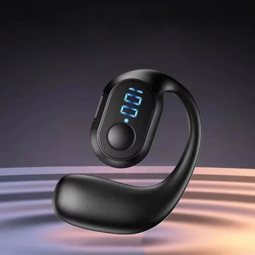 Wireless Bluetooth 5.4 Headphone Digital Display Single Earbud Ultra Long Standby Business Earphone HD Call Headset Outdoor