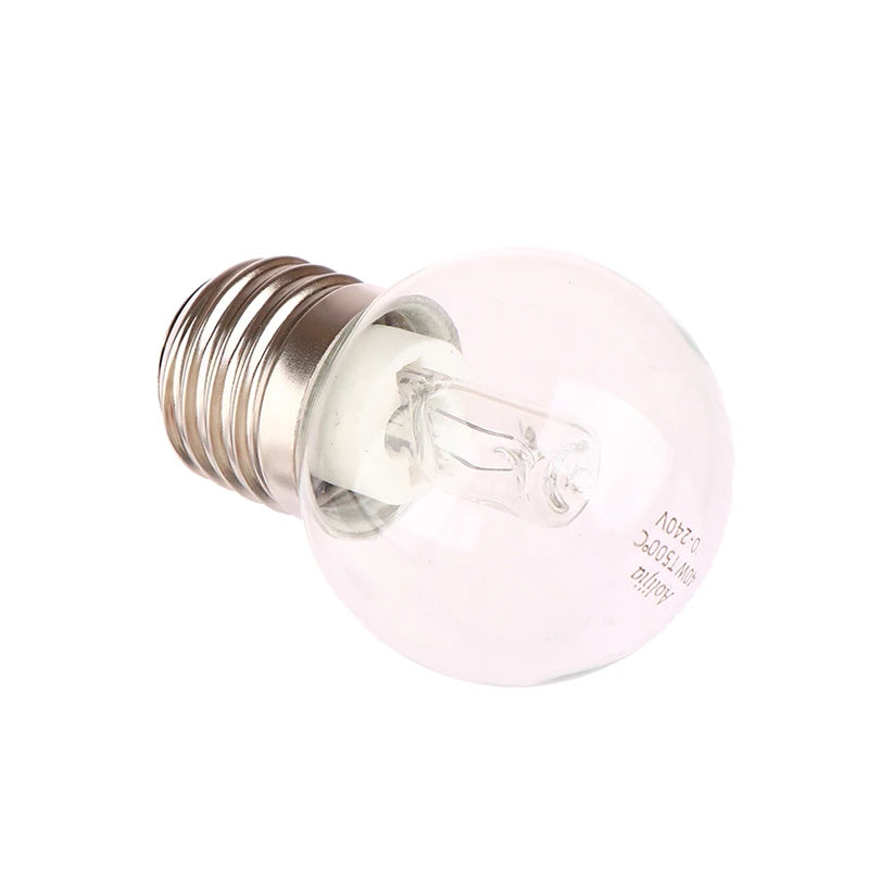 1Pc E27 40W Oven Lamp Light Microwave Oven Bulbs 220v High Temperature Resistant 500 Degree For Display Cabinet Light Bulb