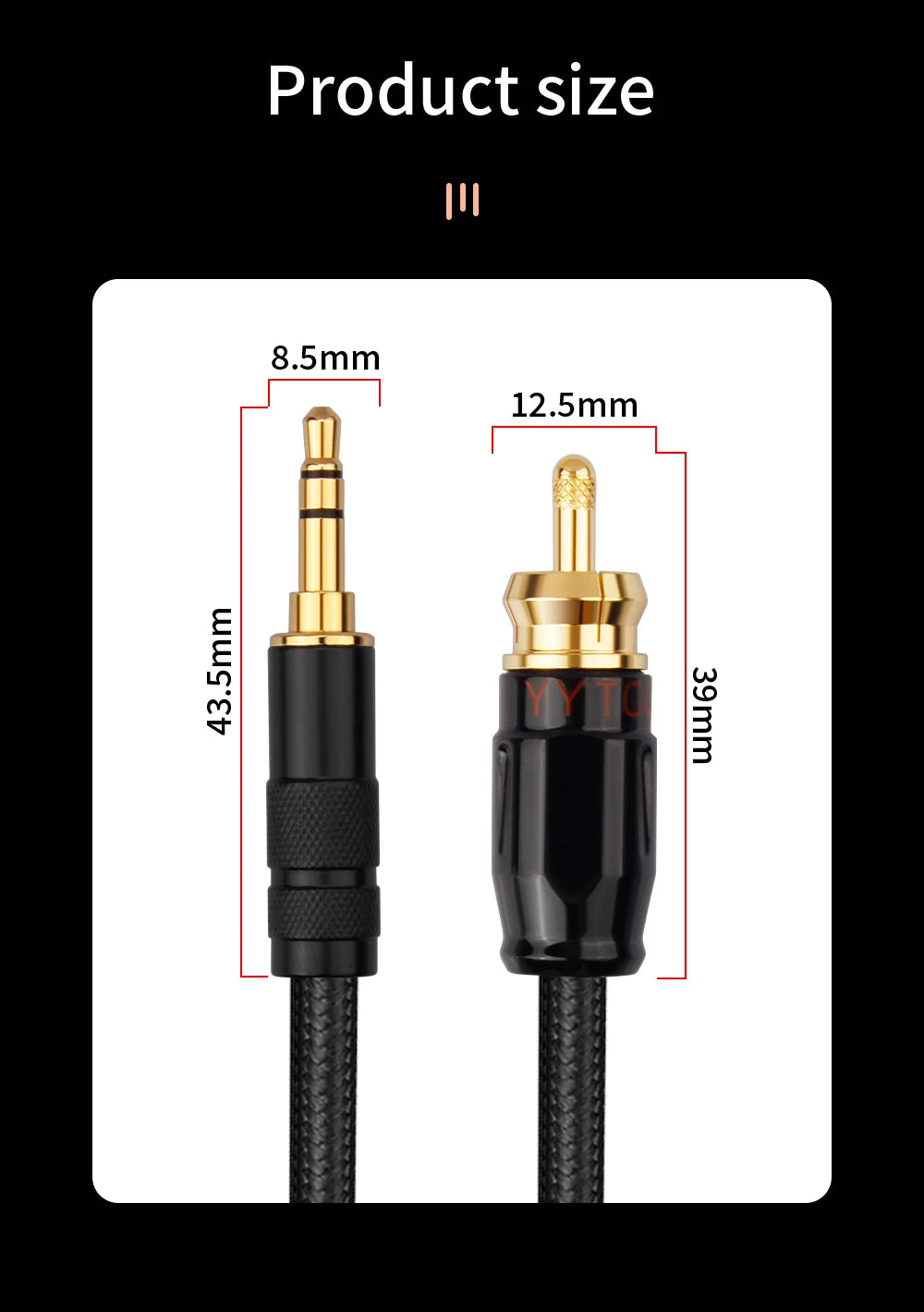 HIFI 3.5mm To RCA SPDIF Coaxial Digital Audio Cable SPDIF Coaxial Cable HiFi Home Theater For Computers Amplifier Decoder XiaoMi