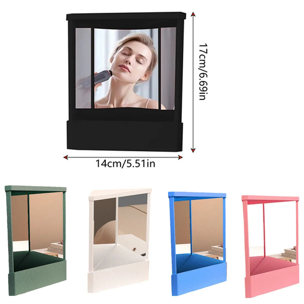 Professional TrueMirror Cosmetic Mirror - Non Reversing Clear Inverted Mirror for Bedroom Vanity Table Makeup
