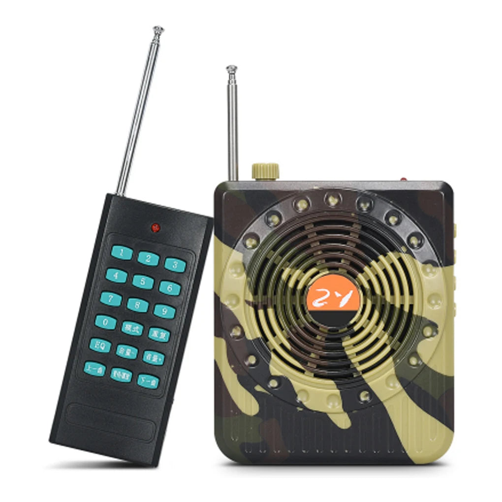 Rechargeable Remote Control Amplifier Professional Small Sound Amplifiers Bait Call Speaker Hunting Tool Sound Amplifier