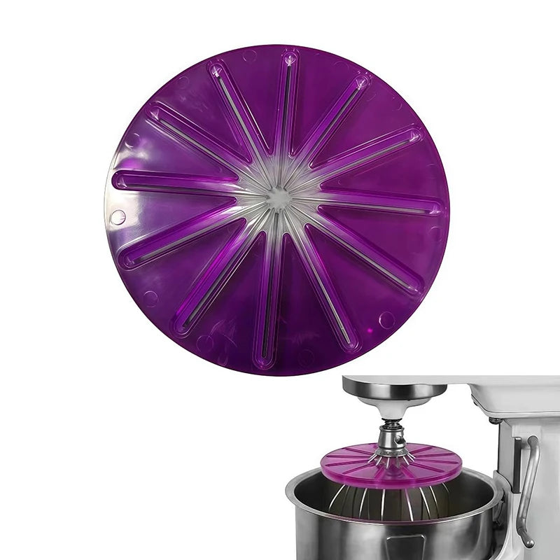 Blender Cream Scraper Accessory, Stand Mixer Heads Scraper, Attachments Wipers For 6-Wire Whisks Anti-Splatter Baffle