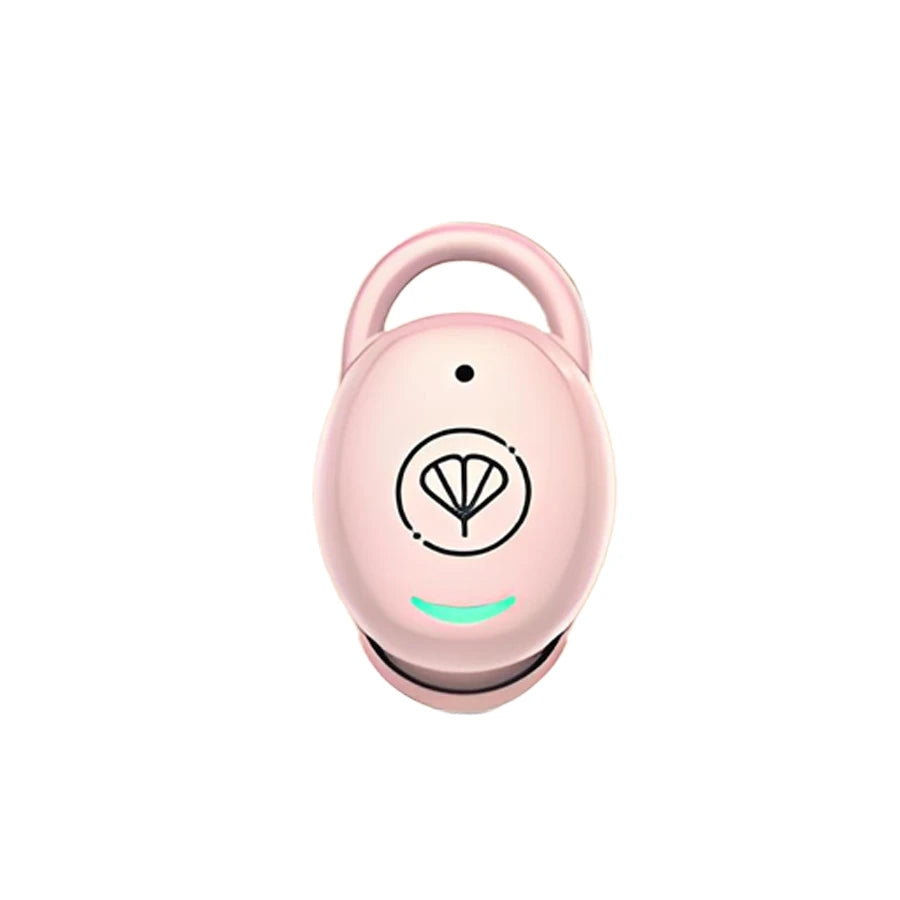 New Compact Lightweight Single Rechargeable Headphones Noise Cancelling Feature Ear-hook Earbuds Suitable For The Elderly