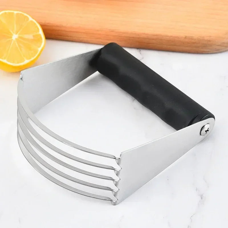 Multi-Purpose Dough Blender Mixer Cream Flour Mixer Scutters Flour Cutters Stainless Steel Powder Beater Rammer Baking Tools