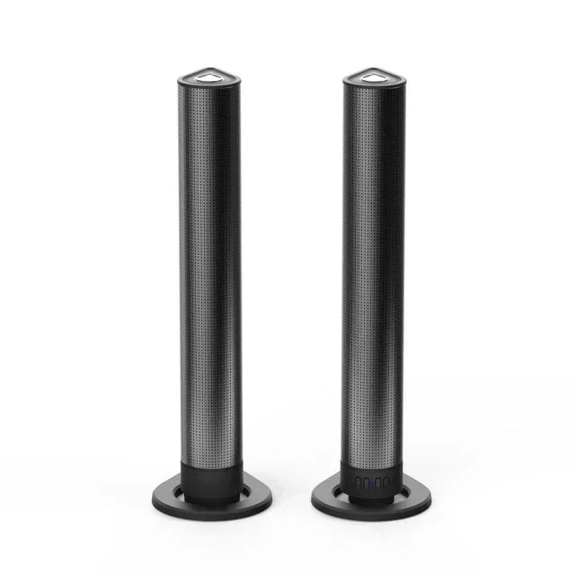 120W BS-56 TV Bluetooth Speakers AUX/BT/OPT Connections Soundbars With 2-in-1 Detachable Home Cinema Sound System FM Soundbar