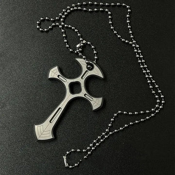 Self Defense Necklace Gadget Personal Security Protection Supplier Emergency EDC Tool