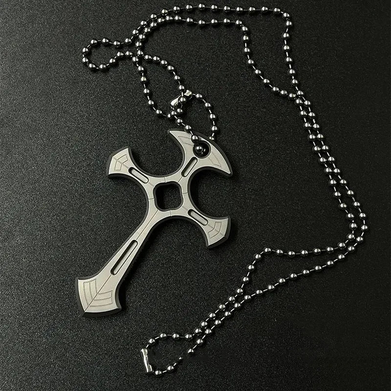 Self Defense Necklace Gadget Personal Security Protection Supplier Emergency EDC Tool