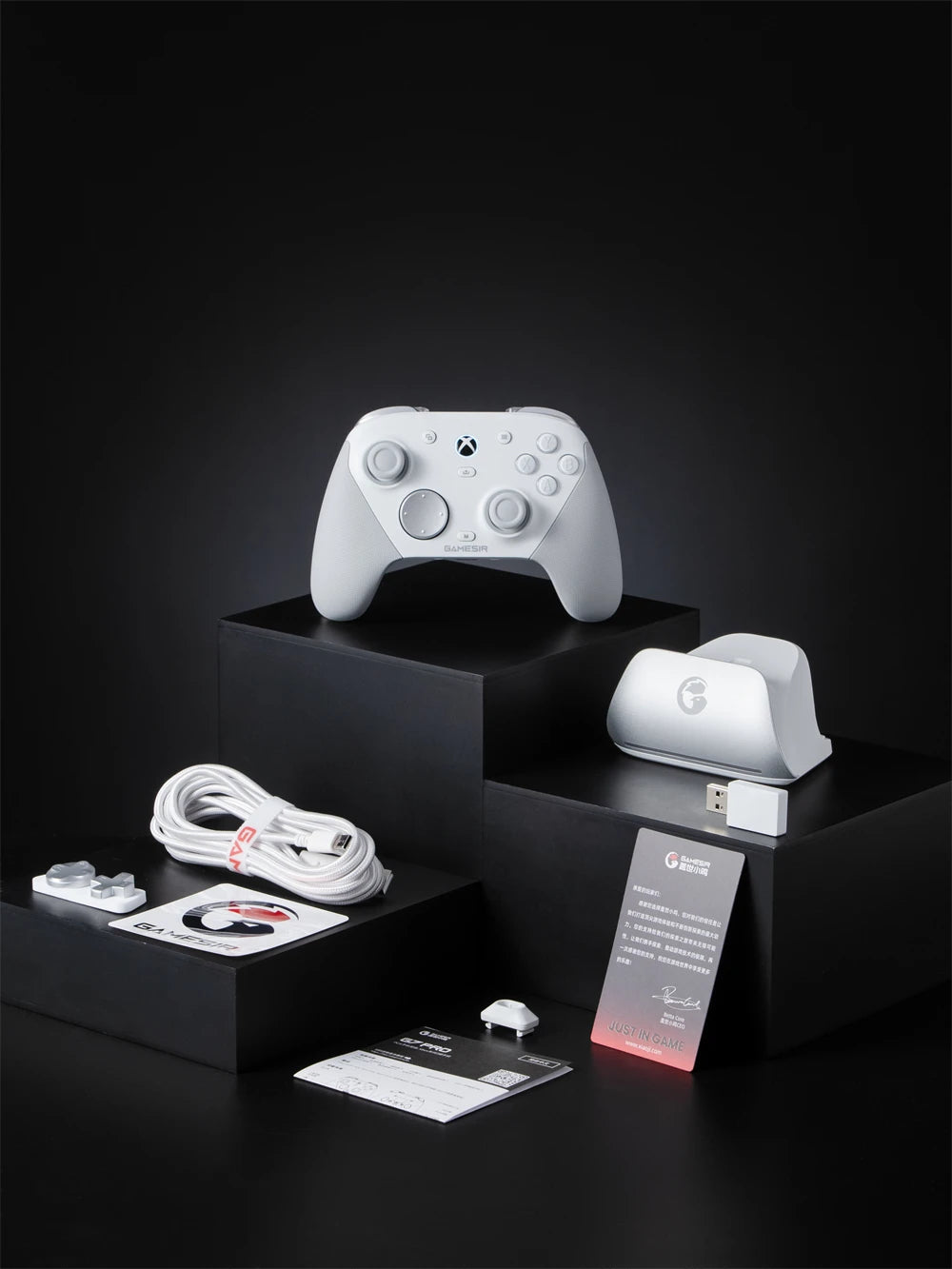 GameSir G7 Pro Xbox Series X|S Gaming Controller - TMR Sticks, Hall Effect Triggers, 1000Hz Polling, Smart Charging Station