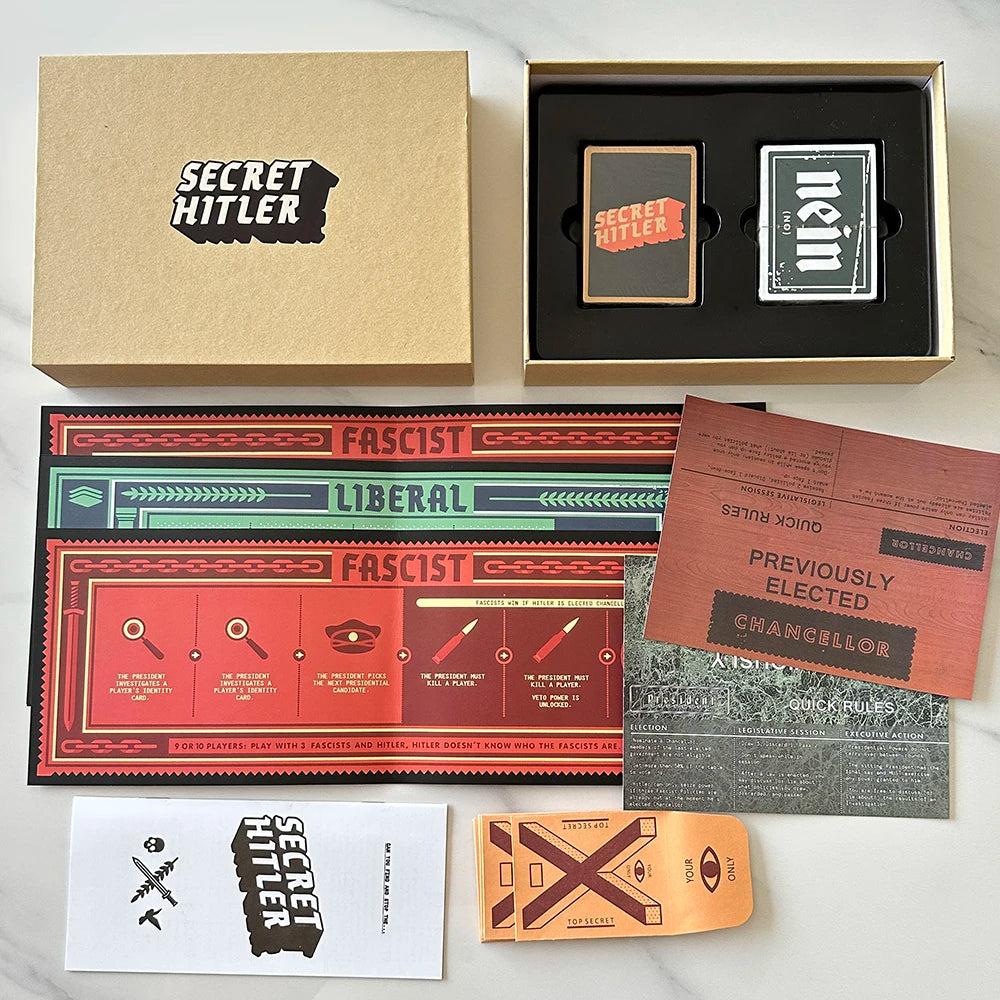 Secret hitle board game Card Game Party Game SHT