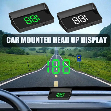 Car Head Up HD Display GPS Speedometer Speed KMH Digital HUD Windshield Projector For All Cars Auto Electronics Accessory