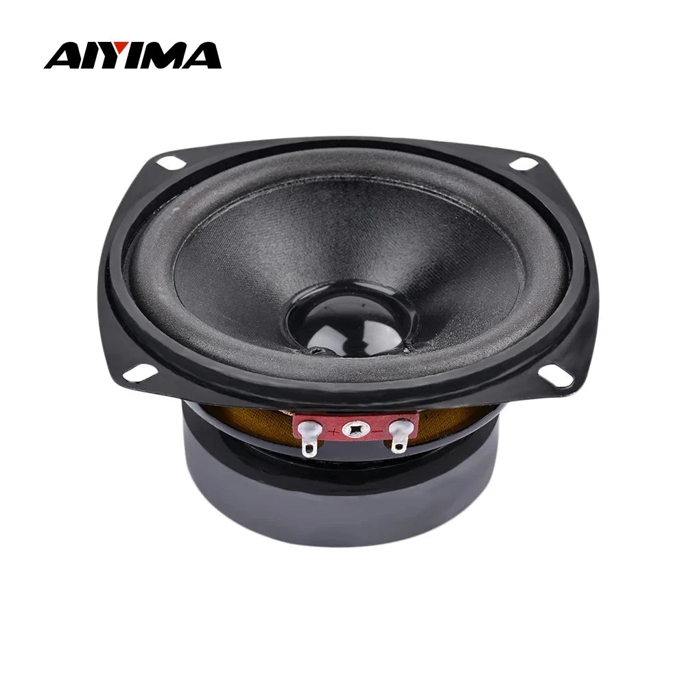 AIYIMA 1Pcs 4 Inch Portable Full Range Sound Speaker 8 Ohm 50W TV Computer Woofer Audio Speakers DIY For Home Theater