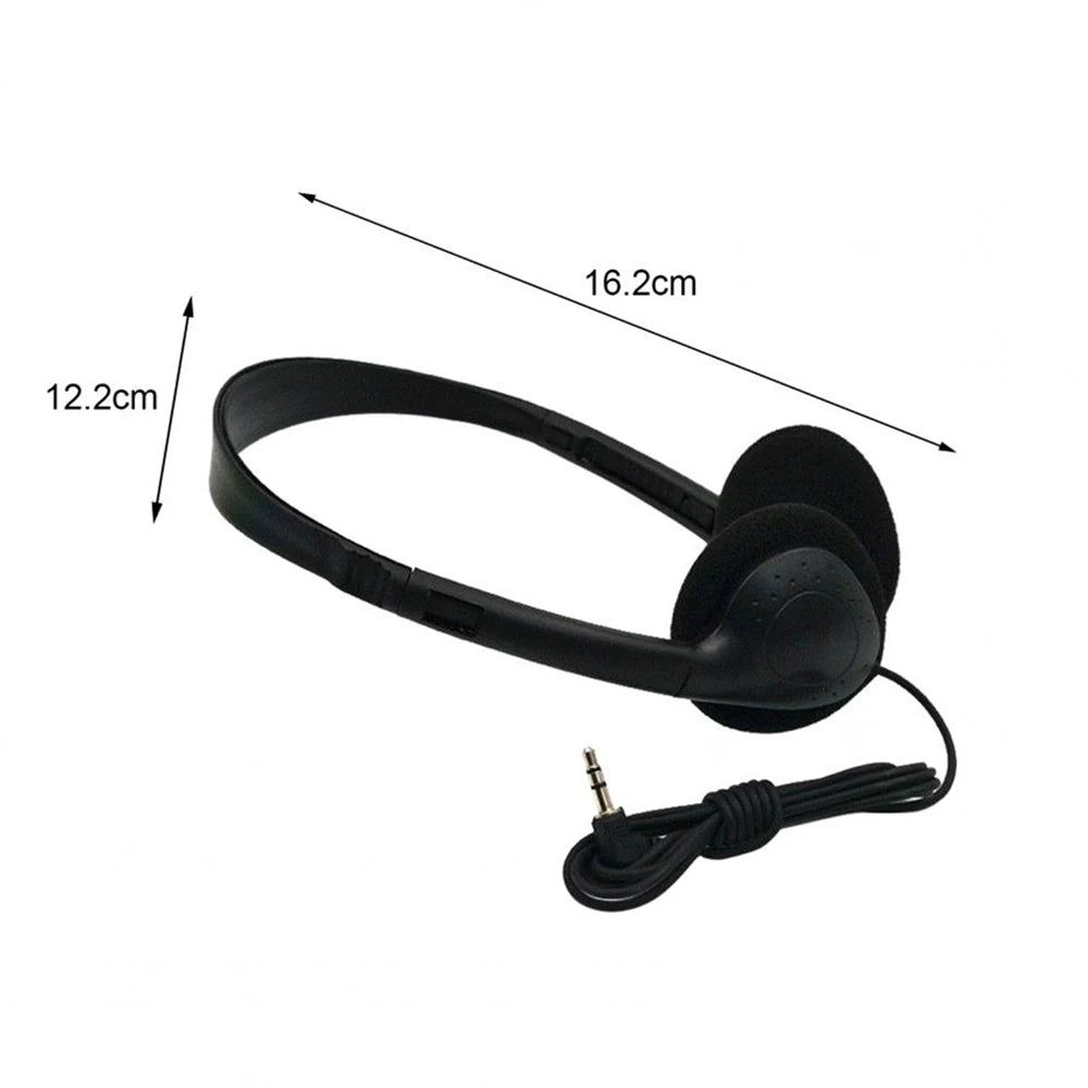 1/5/10pcs 3.5mm Wired Stereo Gaming Headphone Headset - Noise Reduction ABS Comfortable Wearing Portable Clear Sound for Gamers