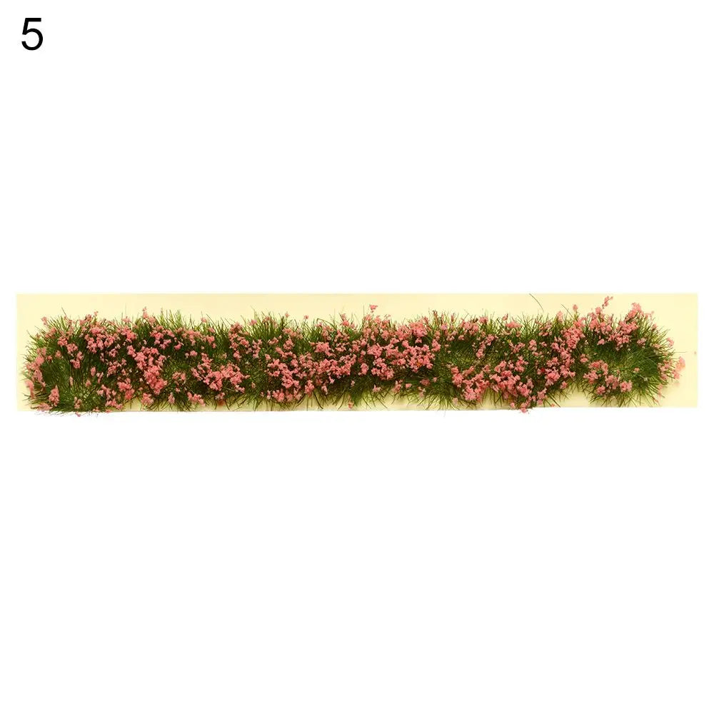 DIY Miniature Garden Decor Durable Static Scenery Model Landscape Wargame Grass Tufts Building Layout Sand Table Flower Cluster