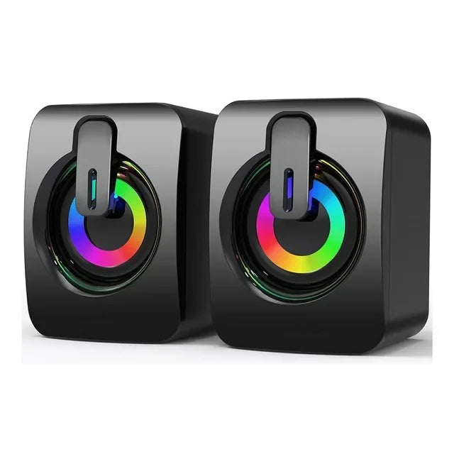 Stereo Speaker For Desktop Computer Laptop PC Notebook Wired Mini Home Musical Music Sound Box Caixa De Som Portable Altavoces