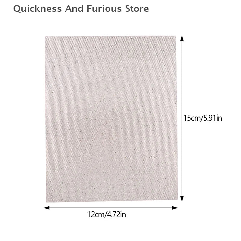 【TO】5Pcs Microwave Oven Repairing Part 150x120mm Mica Plates Sheets For Microwave Ovens Hair Dryers Toasters Heaters