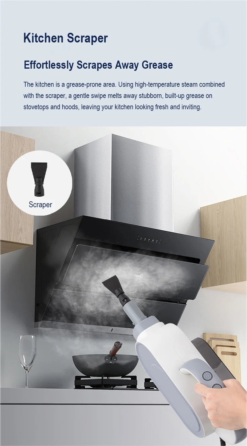 High Temperature Handheld Steam Cleaners Cleaning Kitchen Hood Car Steam Clean Machine Steam Mop Cleaner