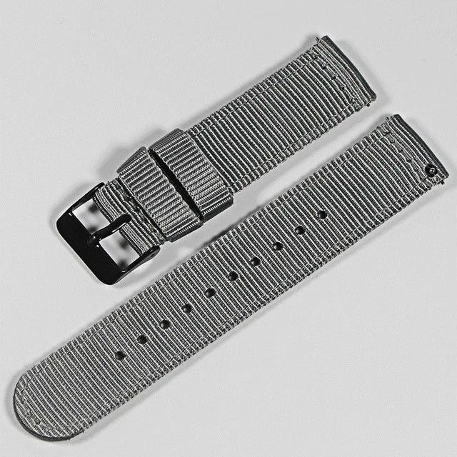 Nylon strap 18mm 20mm strap 22mm strap quick release design suitable for smart watches