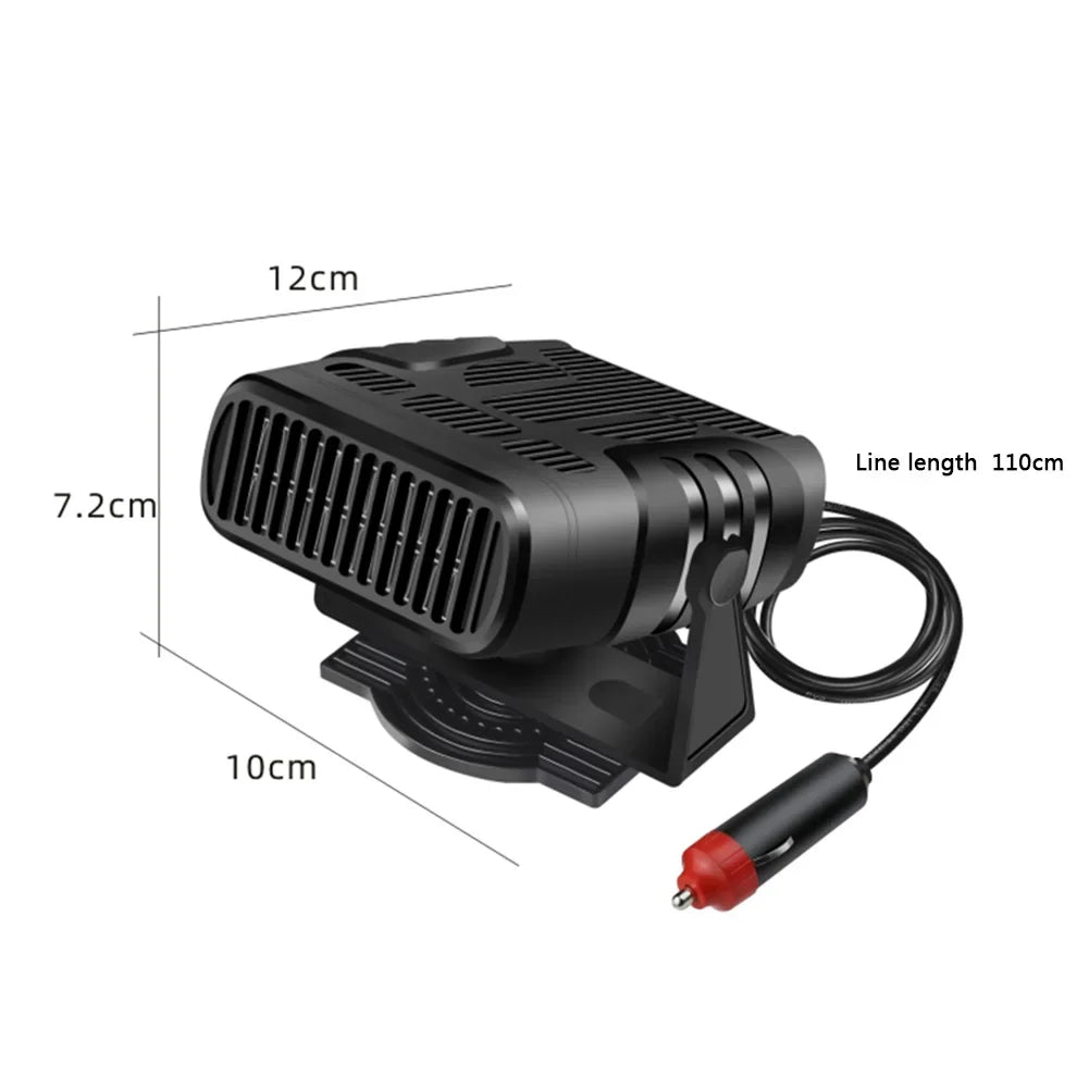 12/24V Electric Car Heater Winter Warmer Air Cooler Demister Defroster Heating Fan Auto Windshield Heater Cars Defrosting Heater