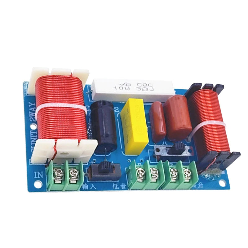 2-Way Speaker Audio Frequency Divider 2500-3000Hz 250W HiFi Crossover DIY Speaker Filter Module Home Theater Audio Modification