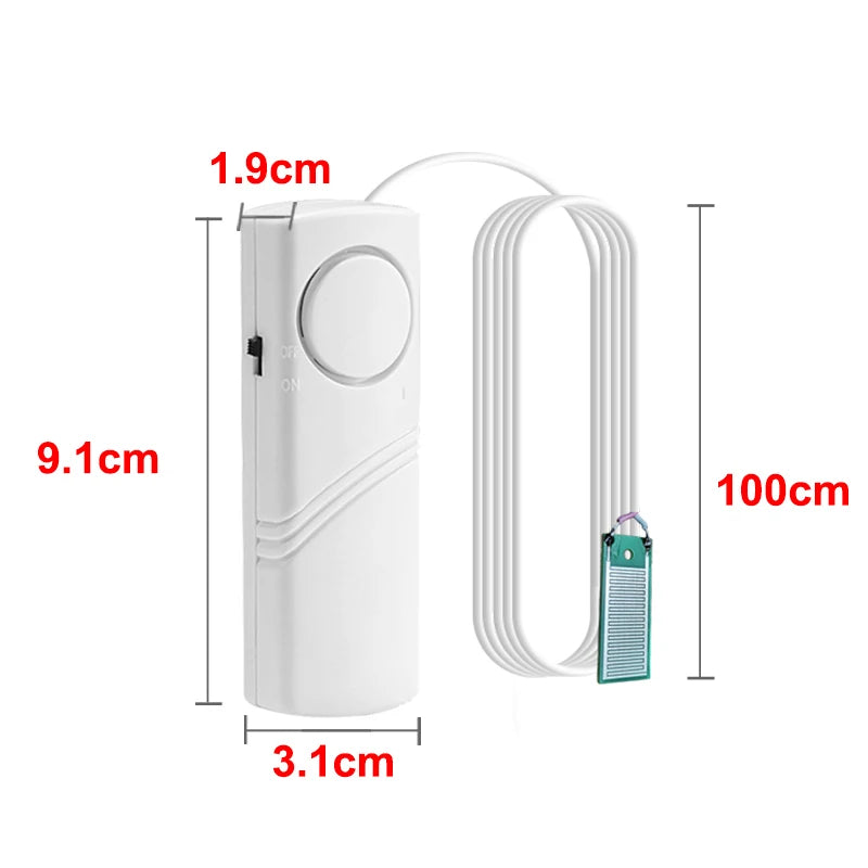Independent Water Leakage Detector Smart Home Overflow Sensor Kitchen Security Sound Alarm Suitable For Bathroom