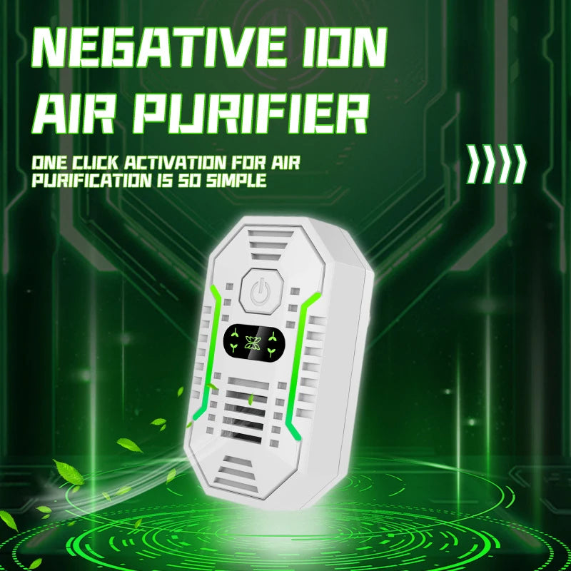 Low Energy Consumption USB Plug Negative Ion Air Purifier Eliminates Odors Purifies Smoke Formaldehyde Allergen For Home 2026