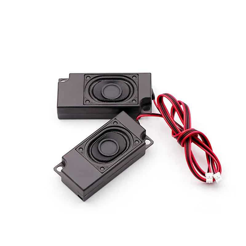 1PCS Audio Portable Speakers 8Ω 2W/3/4/5W 3370 3718 3080 Chamber Speaker  Advertising Machine Passive Speaker with 2P 2.0 Plug