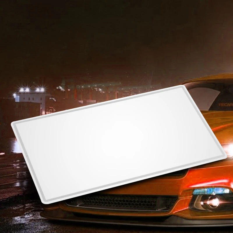 Car Makeup Mirror Car Stainless Steel Portable Auto Sun-Shading Visor HD Mirrors Car Interior Mirror Universal Car-styling