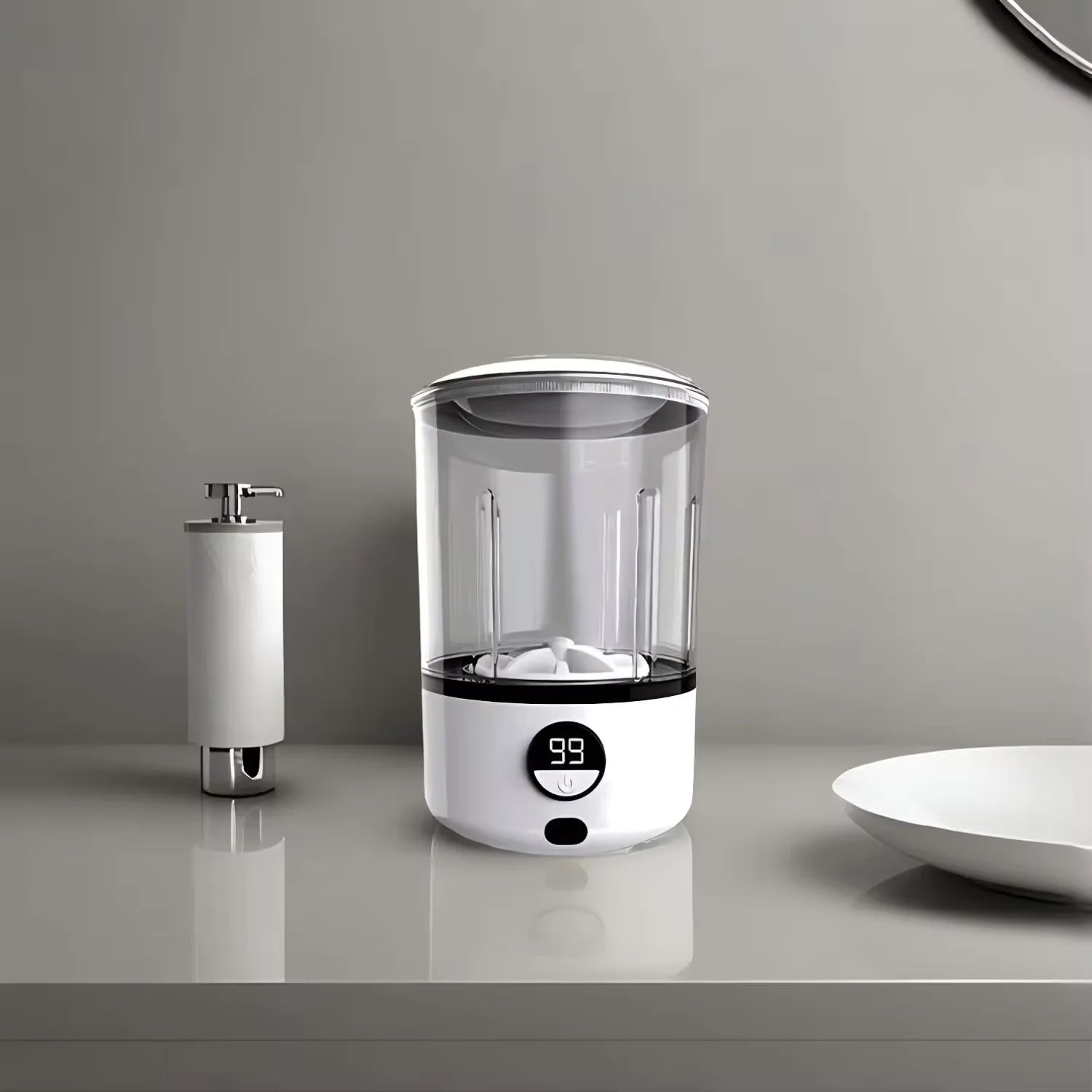 2L mini washing machine automatic portable turbo Led washing cup portable washing machine is suitable for underwear, underwear