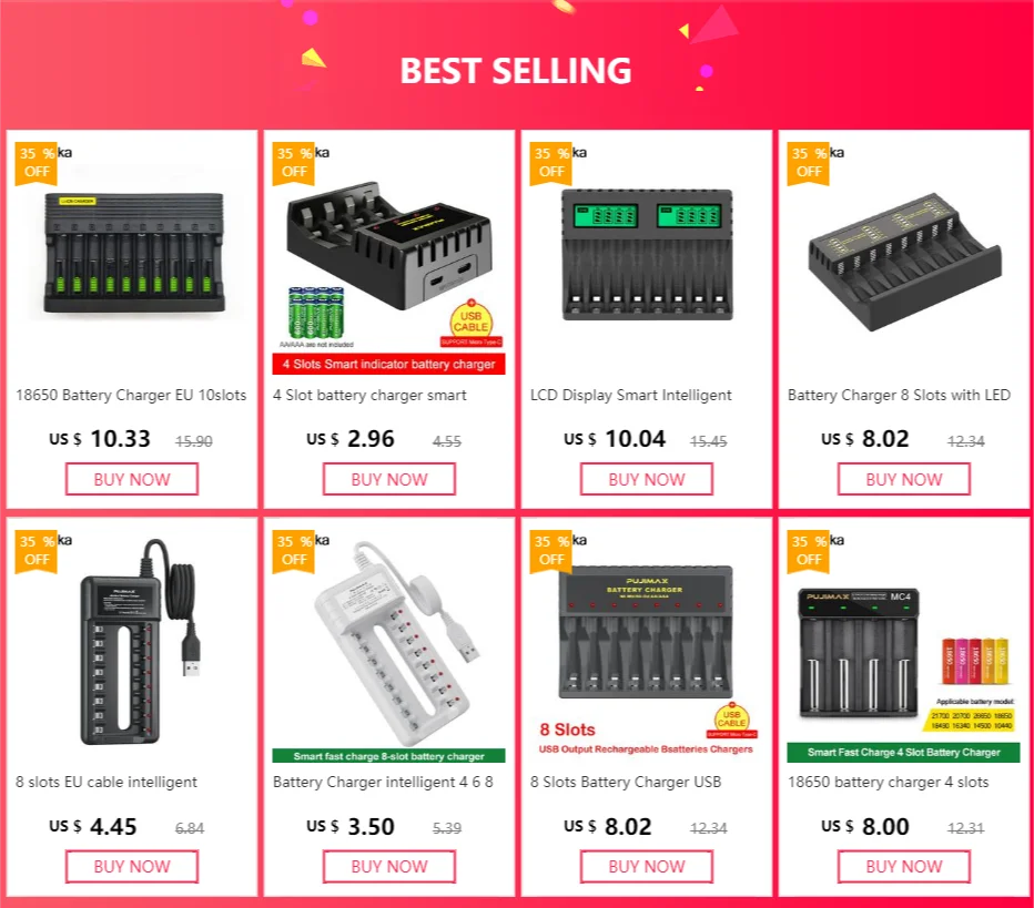 LCD Display Smart Intelligent Battery Charger With 4 Slots  For AA/AAA NiCd NiMh Rechargeable Batteries aa aaa Charger